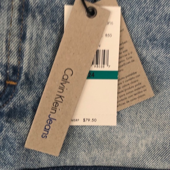 Calvin Klein Jeans mini skirt women juniors sz 24 - Picture 7 of 8